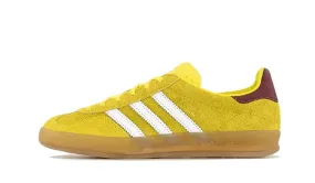 Adidas Gazelle Indoor Bright Yellow Burgundy