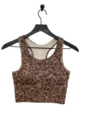 Animal Print Athletic Bra Clothes Mentor, Size M