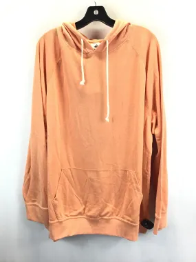 Athletic Sweatshirt Hoodie By Clothes Mentor In Orange, Size: Xl