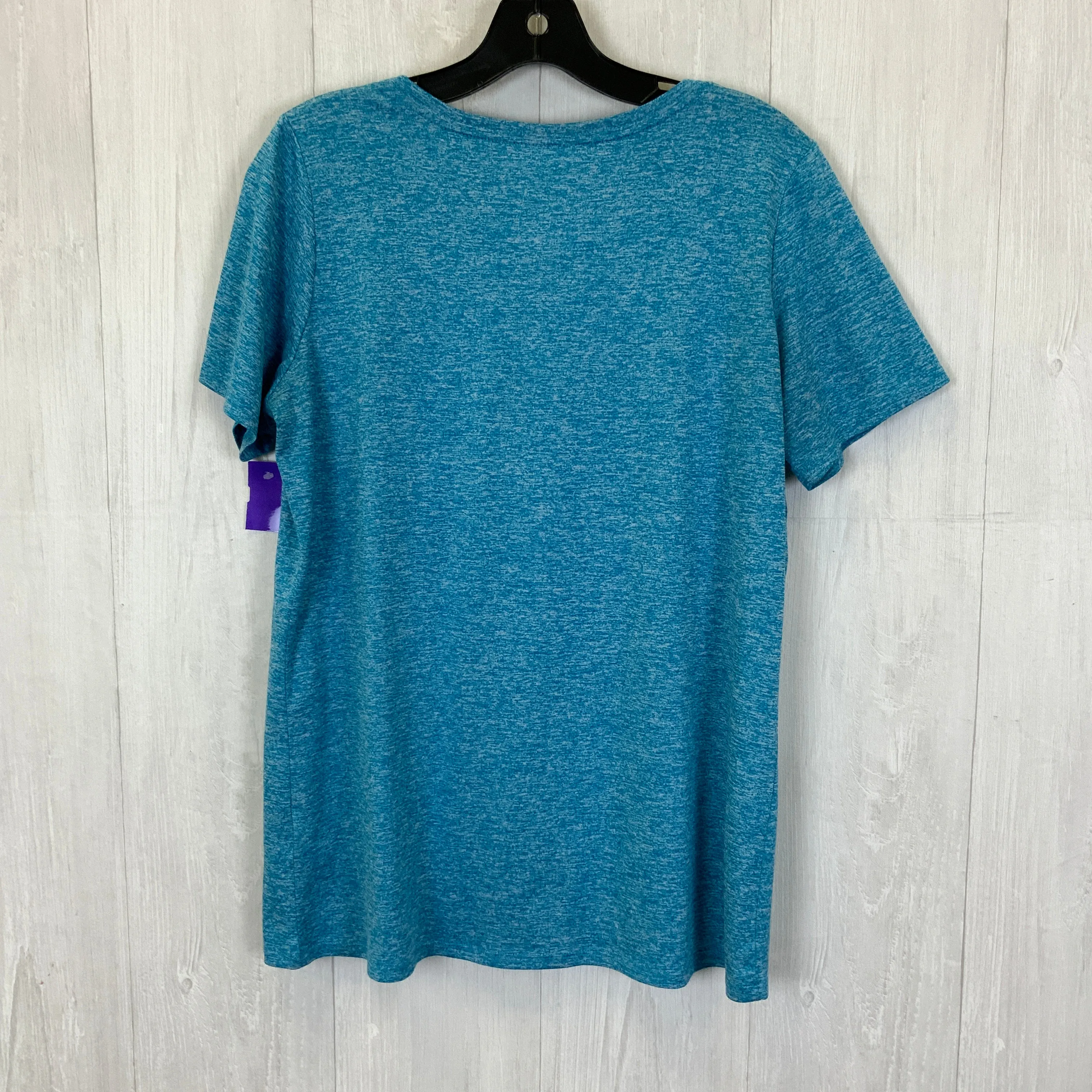 Athletic Top Short Sleeve By Nike  Size: L