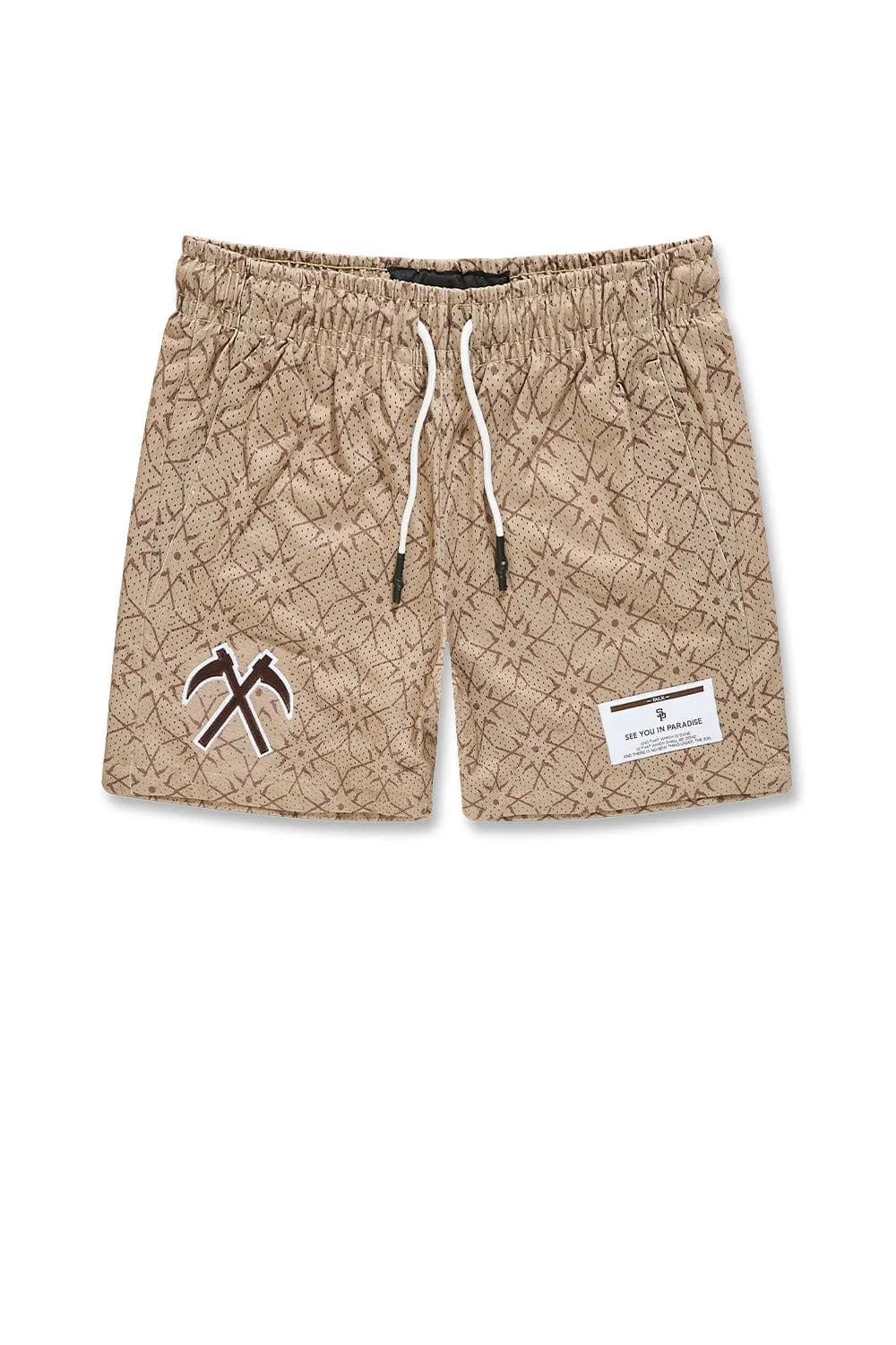 Athletic - Watch The Throne Shorts (Beige)