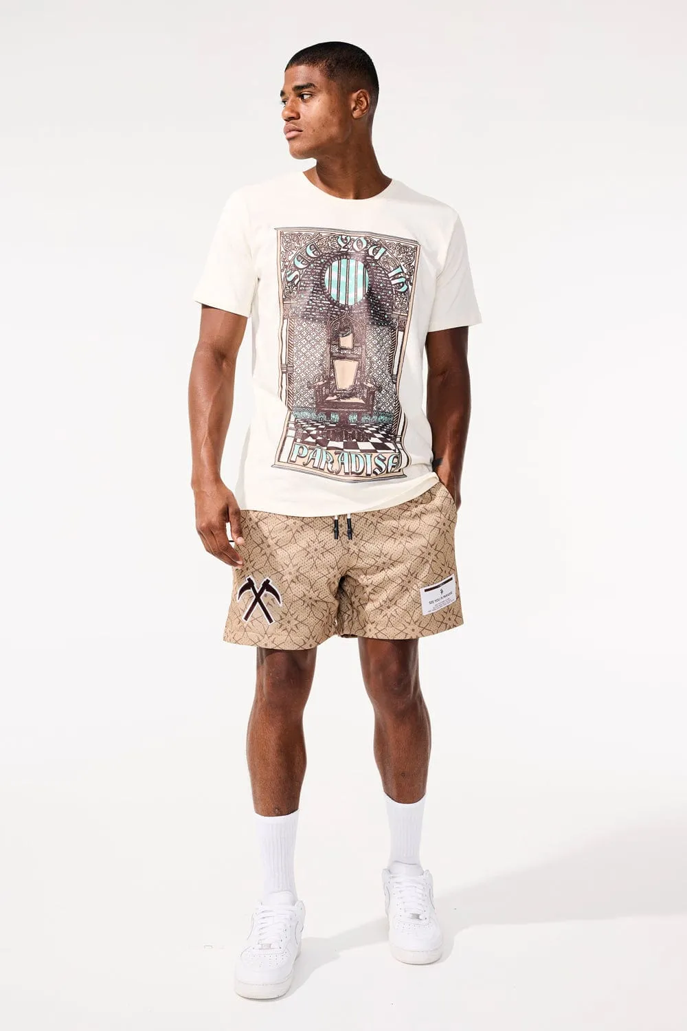 Athletic - Watch The Throne Shorts (Beige)