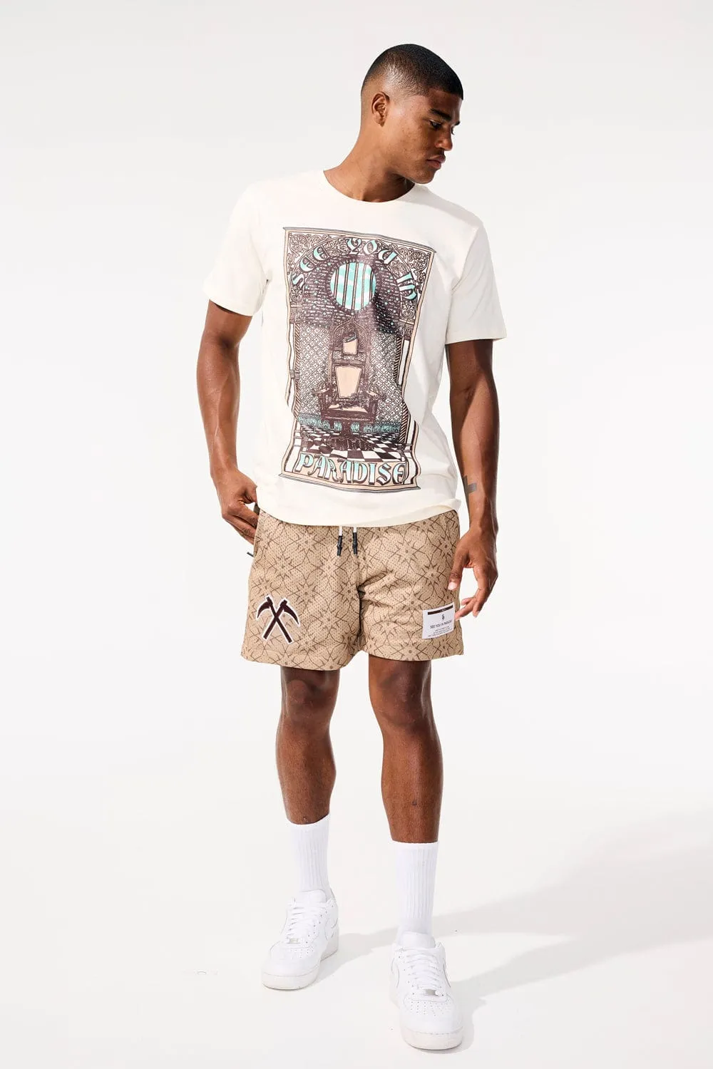 Athletic - Watch The Throne Shorts (Beige)