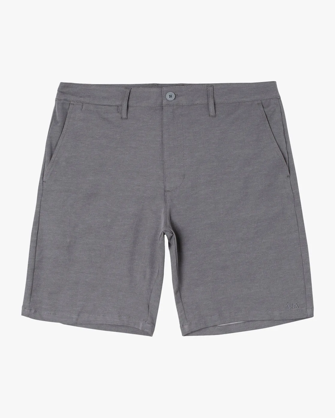 Back In Hybrid Shorts 19" - Athletic Heather