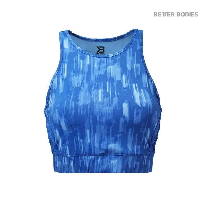 Better Bodies Manhattan Halter - Bright Blue