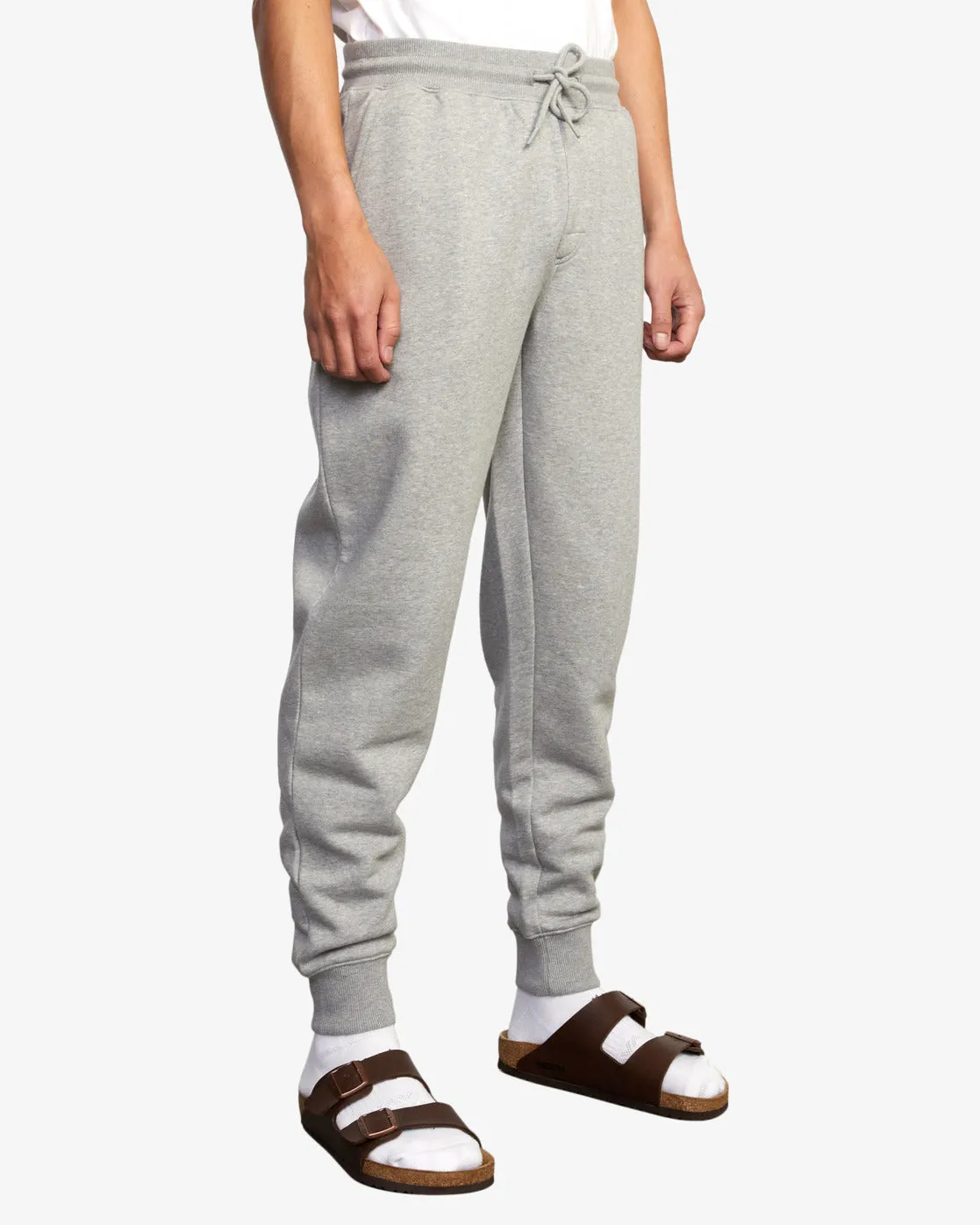 Big RVCA Sweatpants - Athletic Heather