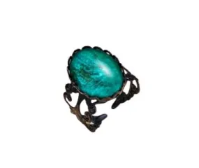 Black Gothic Resizable Ring