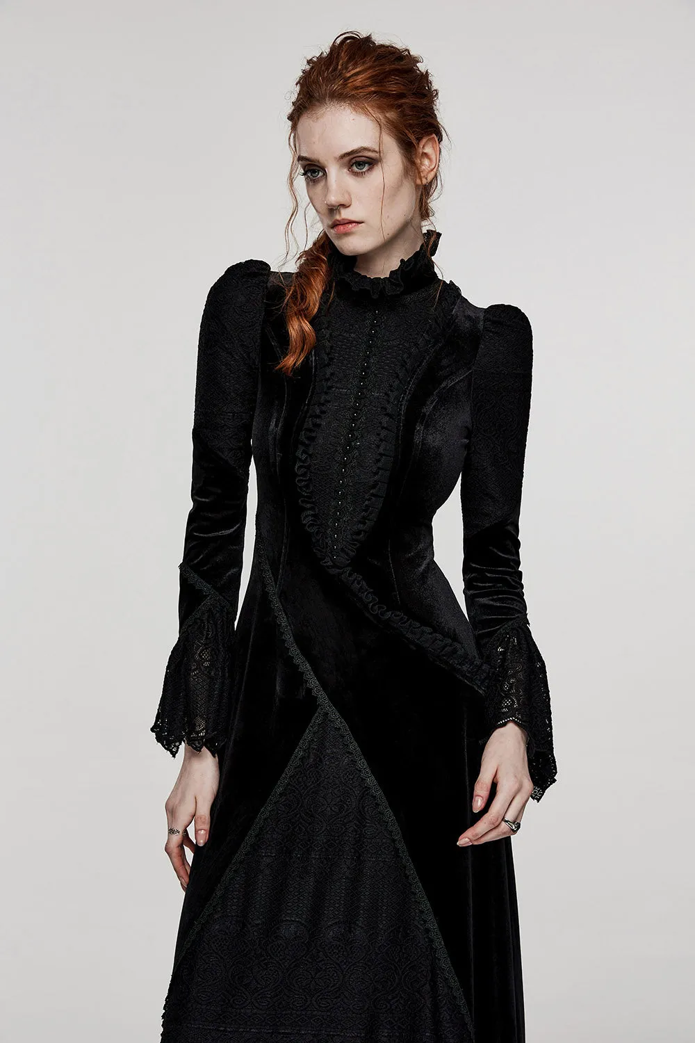 Black Madonna Gothic Dress