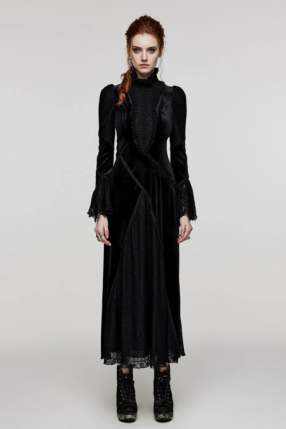 Black Madonna Gothic Dress