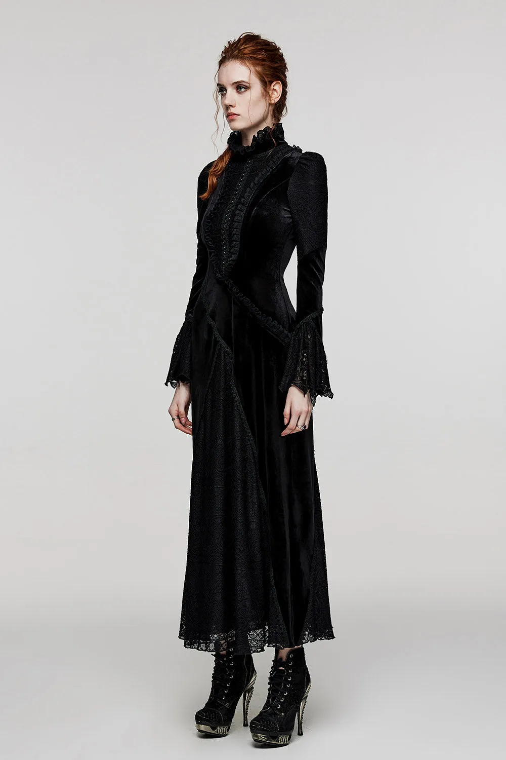 Black Madonna Gothic Dress