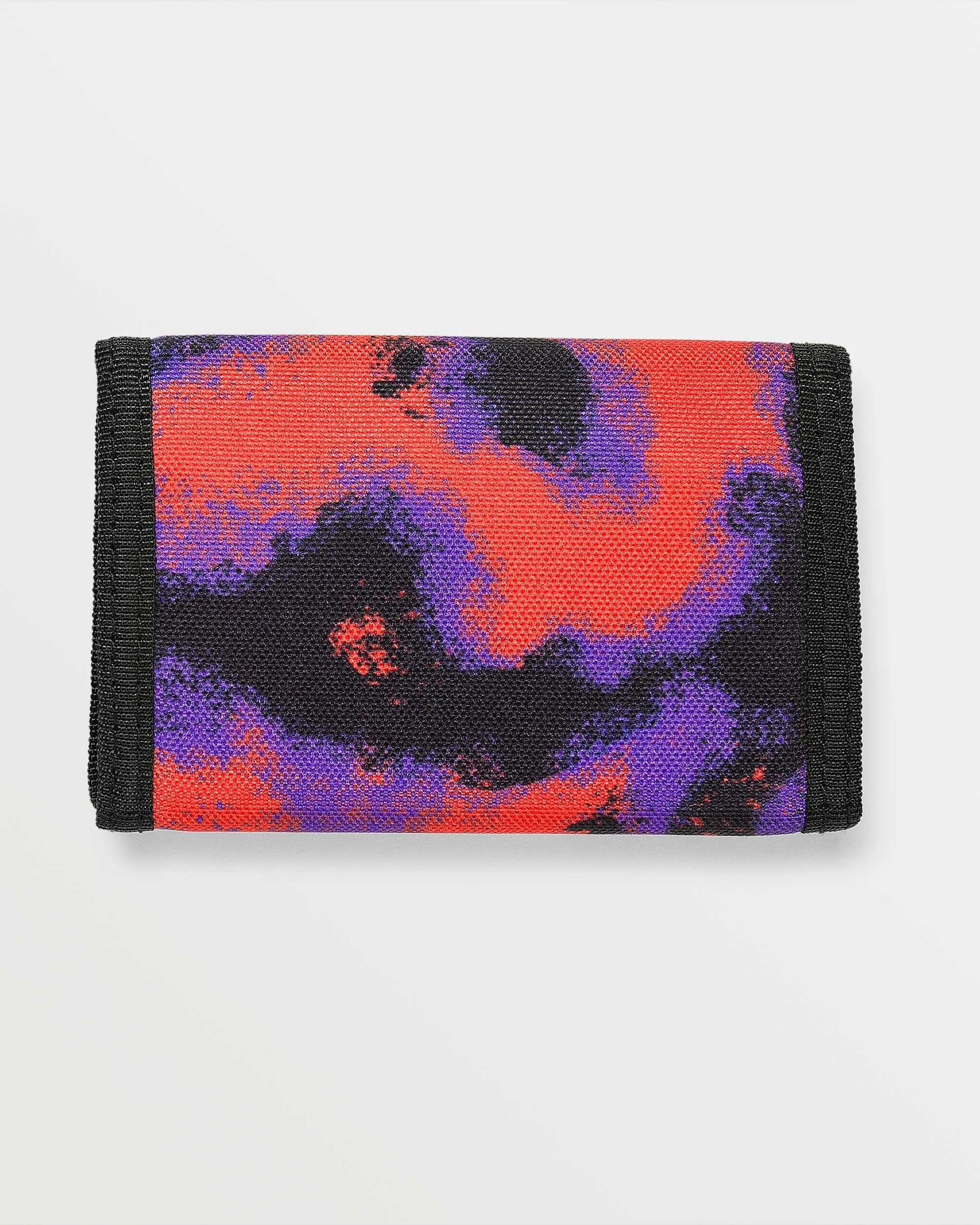 Box Stone Wallet - Bright Red