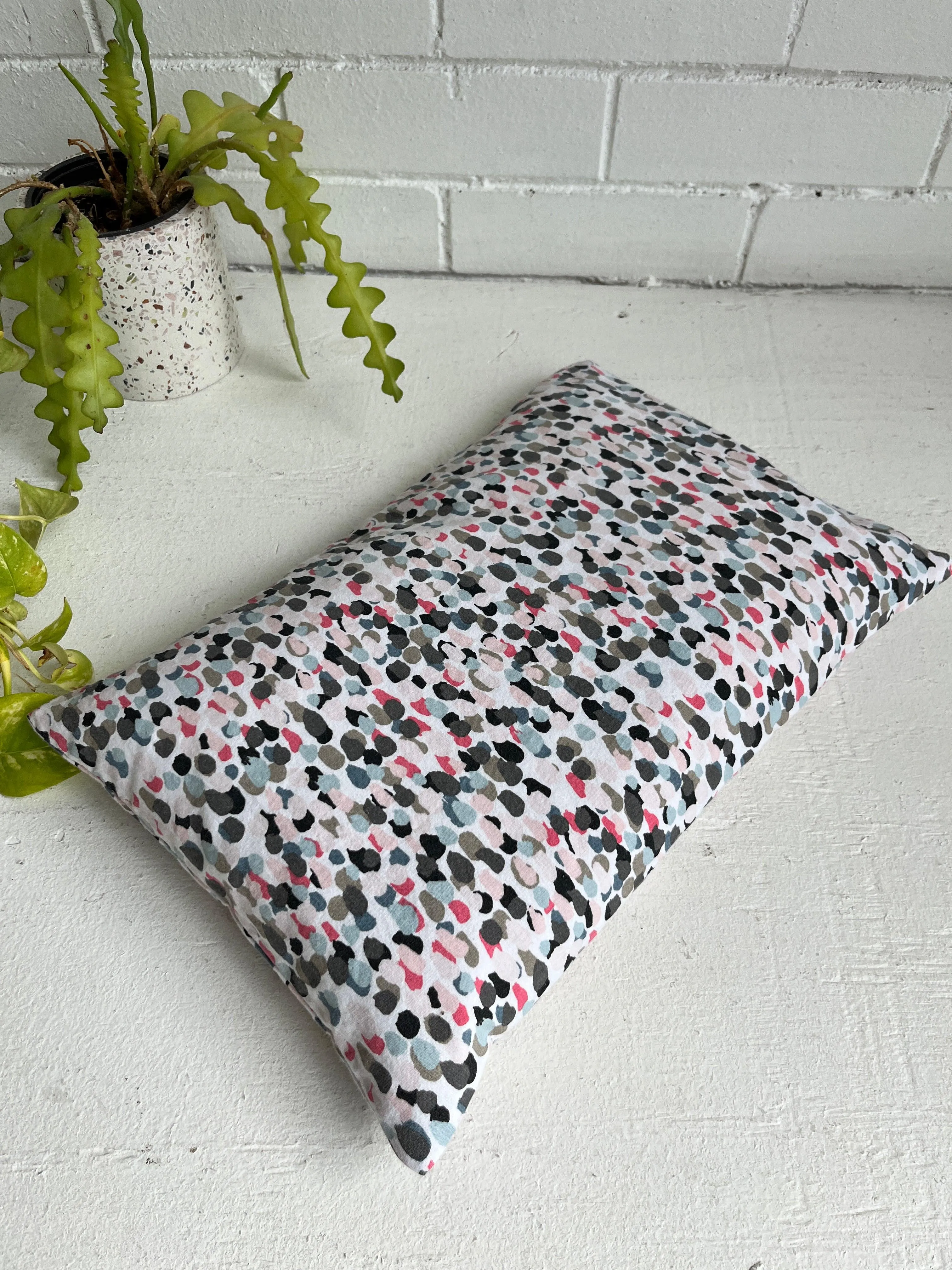 Bright Buckwheat Hull Pillow - Small