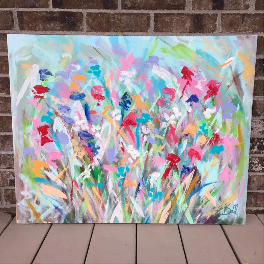 Bright Floral Abstract