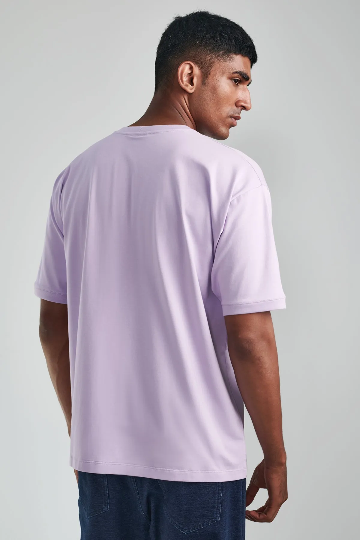 Bright Lilac Relax Core Tee