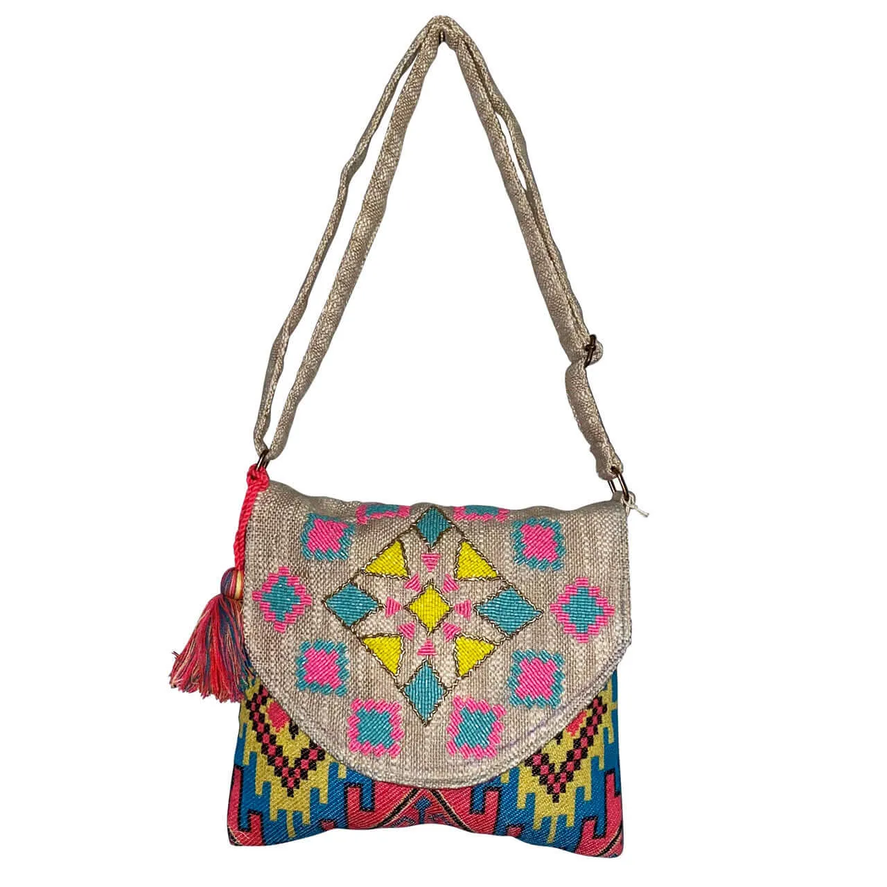 Bright Pattern Crossbody