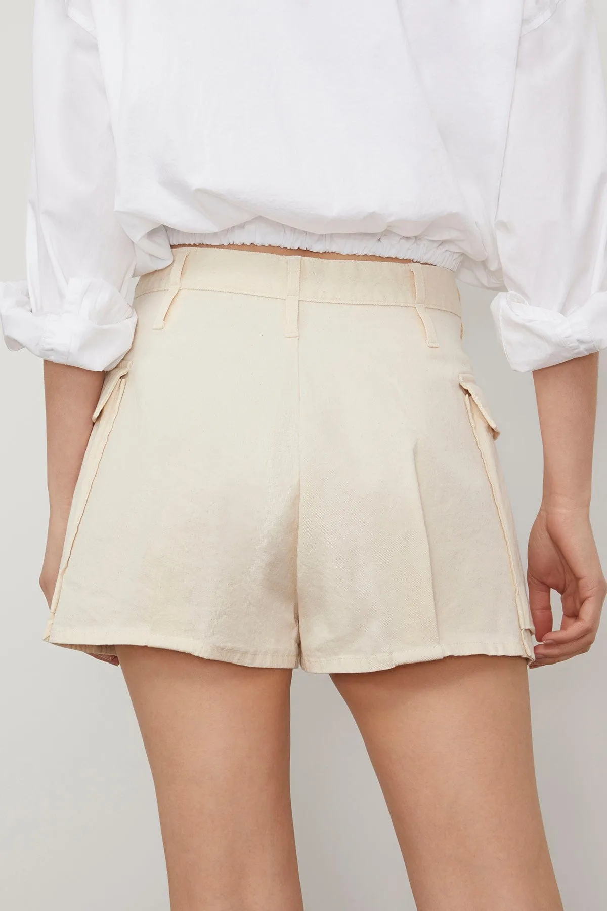 Bubble Skort in Natural