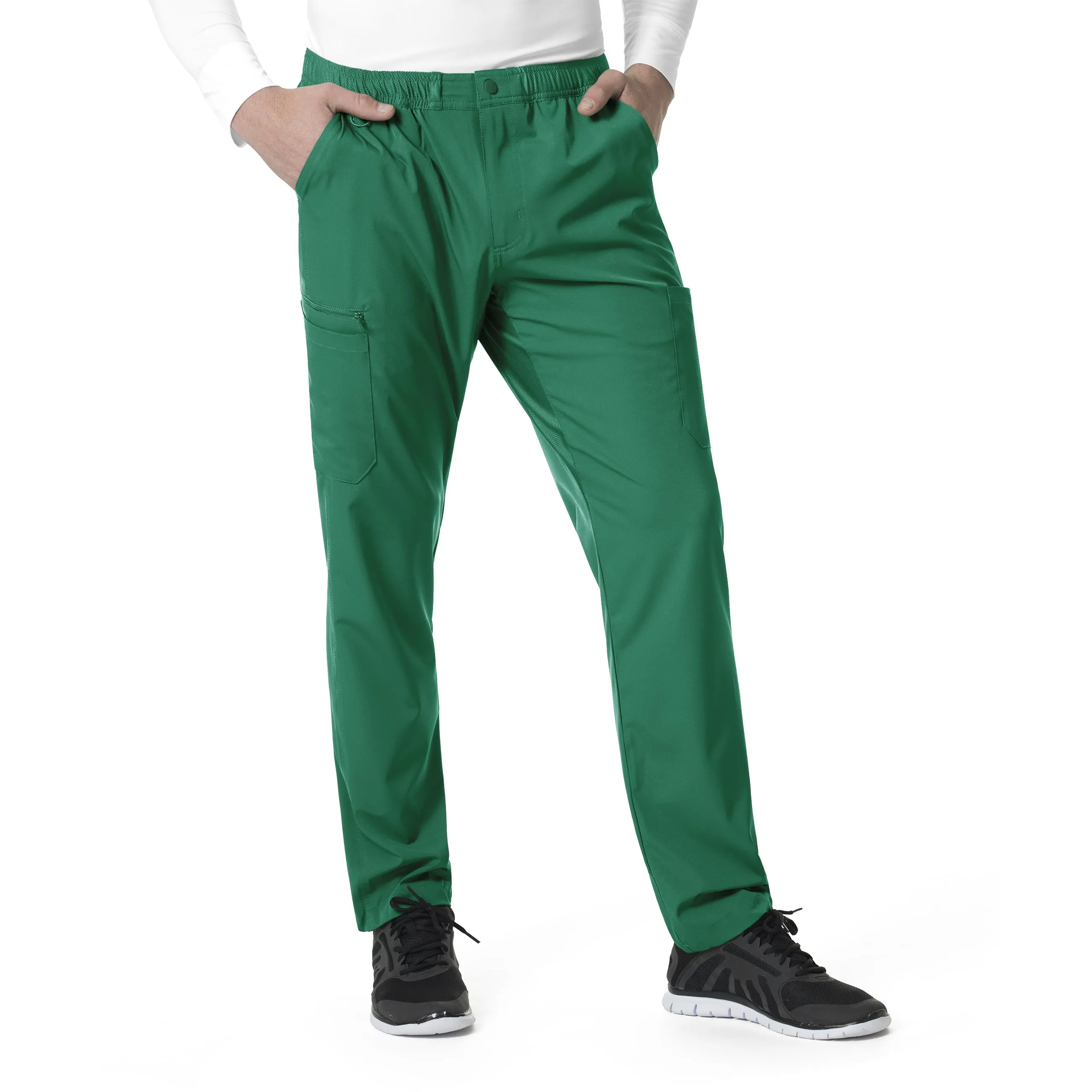 Carhartt Force Liberty Men's Athletic Cargo Scrub Pant - Hunter Green