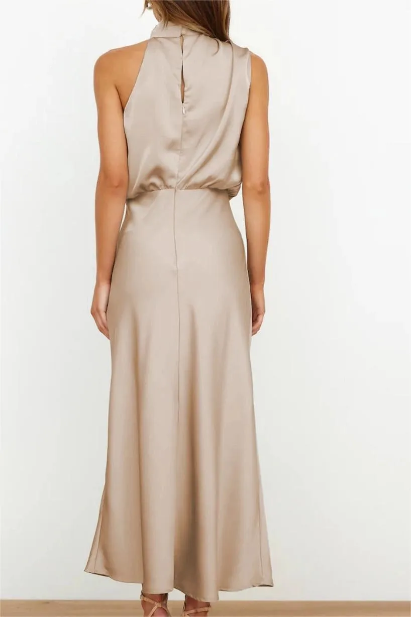 Champagne Evening Dress