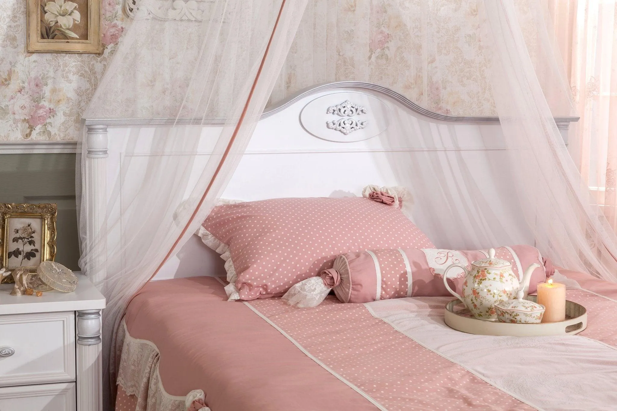 Cilek Romantic Bed (100X200 Cm Or 120X200 Cm)