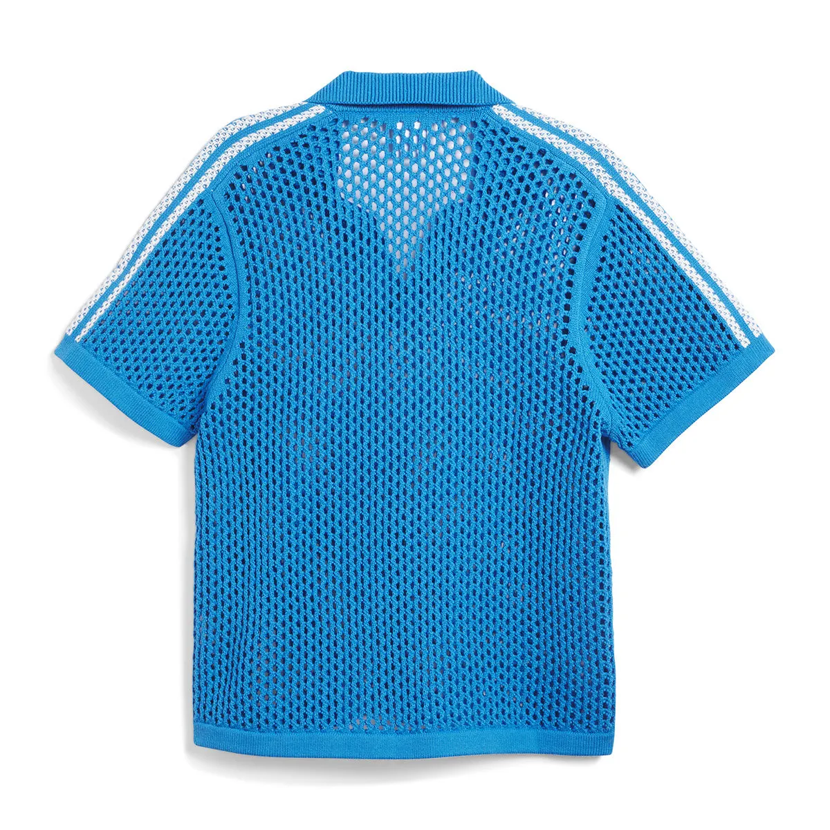   CLOT Crochet Polo Shirt  'Bright Blue'