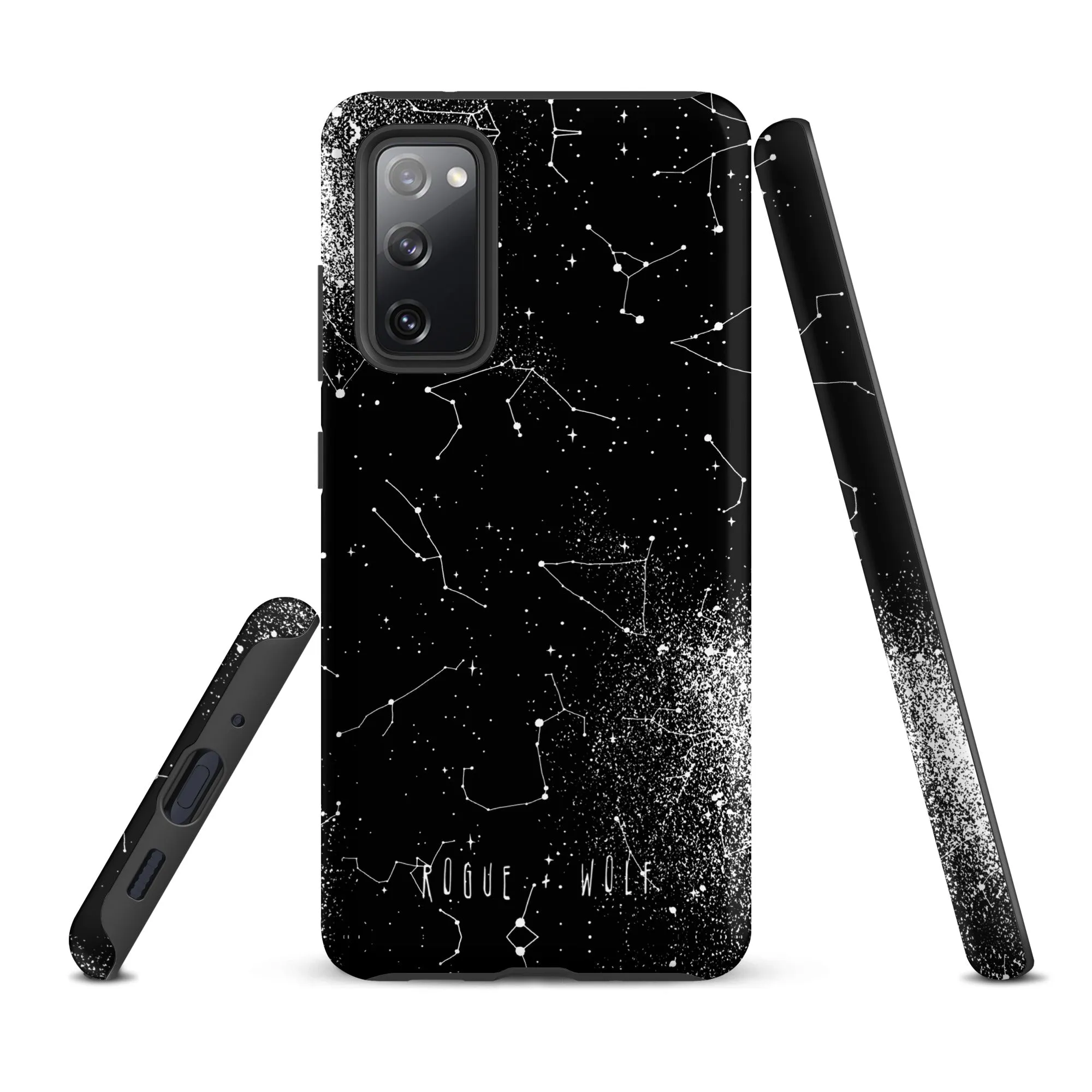 Constellation Tough Phone Case for Samsung - Shockproof Anti-scratch Witchy Goth Cover Cool Gothic Christmas Gifts