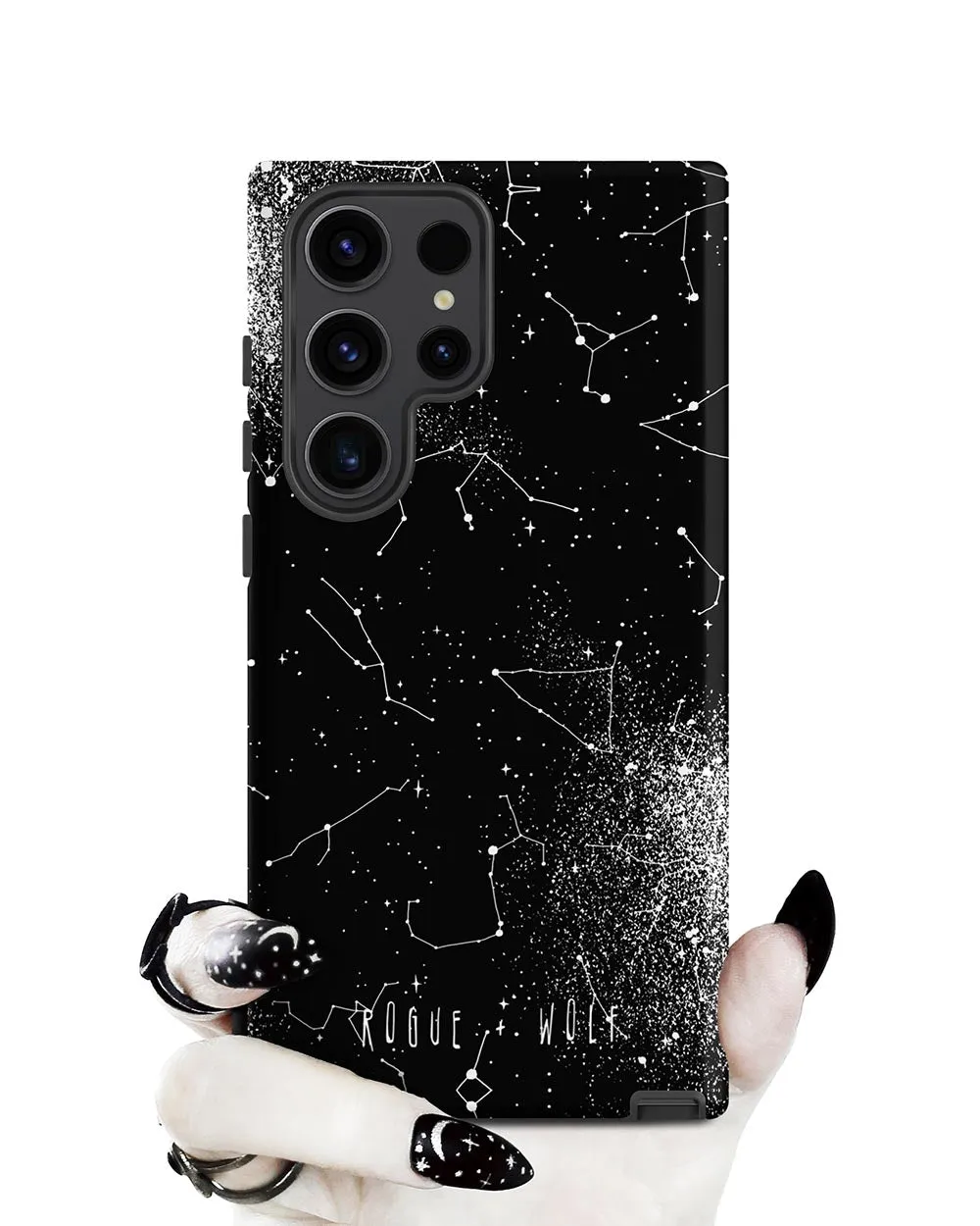 Constellation Tough Phone Case for Samsung - Shockproof Anti-scratch Witchy Goth Cover Cool Gothic Christmas Gifts