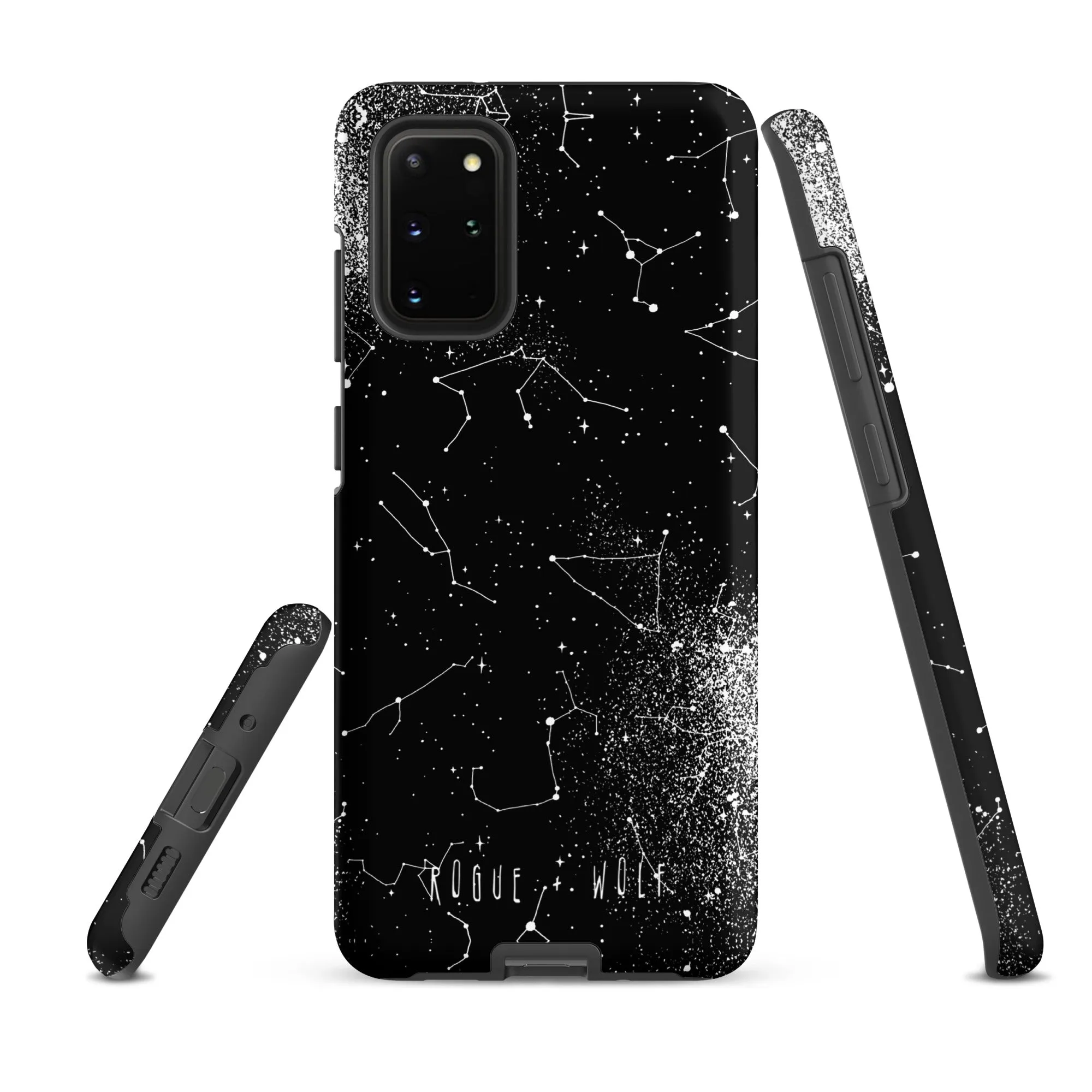 Constellation Tough Phone Case for Samsung - Shockproof Anti-scratch Witchy Goth Cover Cool Gothic Christmas Gifts