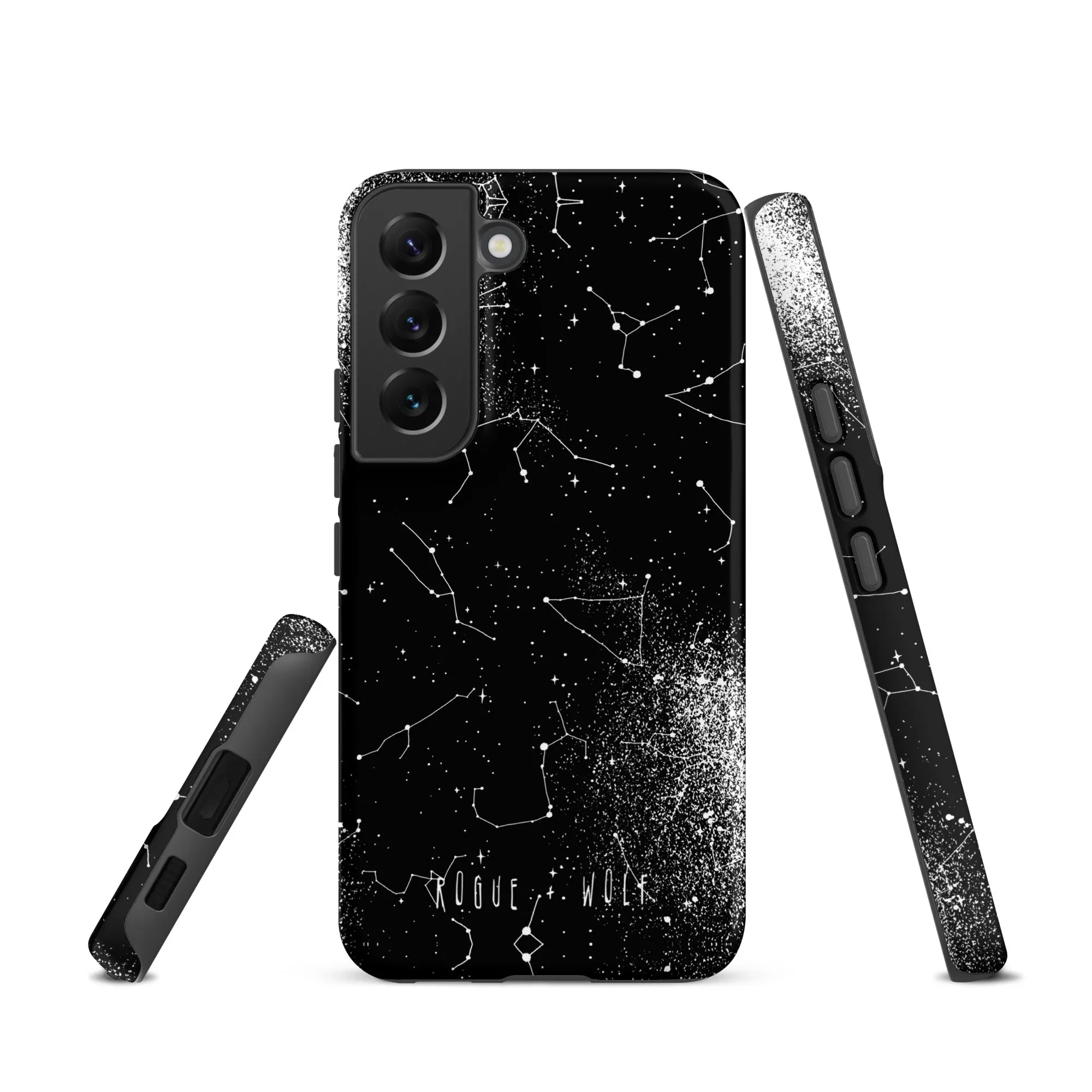 Constellation Tough Phone Case for Samsung - Shockproof Anti-scratch Witchy Goth Cover Cool Gothic Christmas Gifts