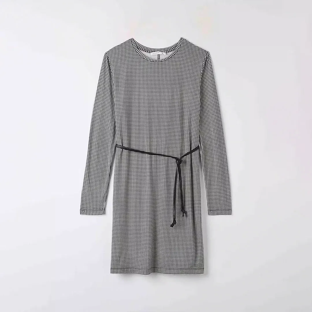 Crew Neck Dress