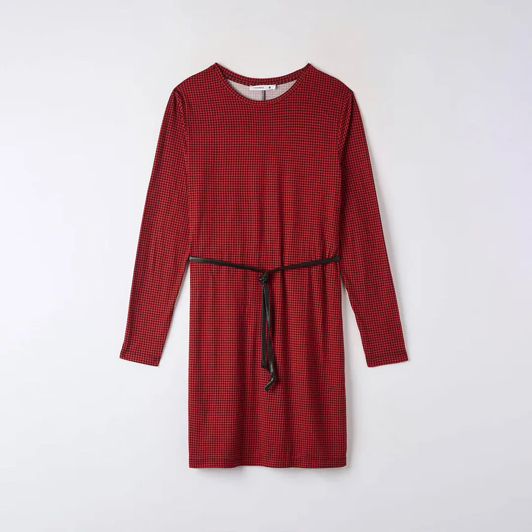 Crew Neck Dress