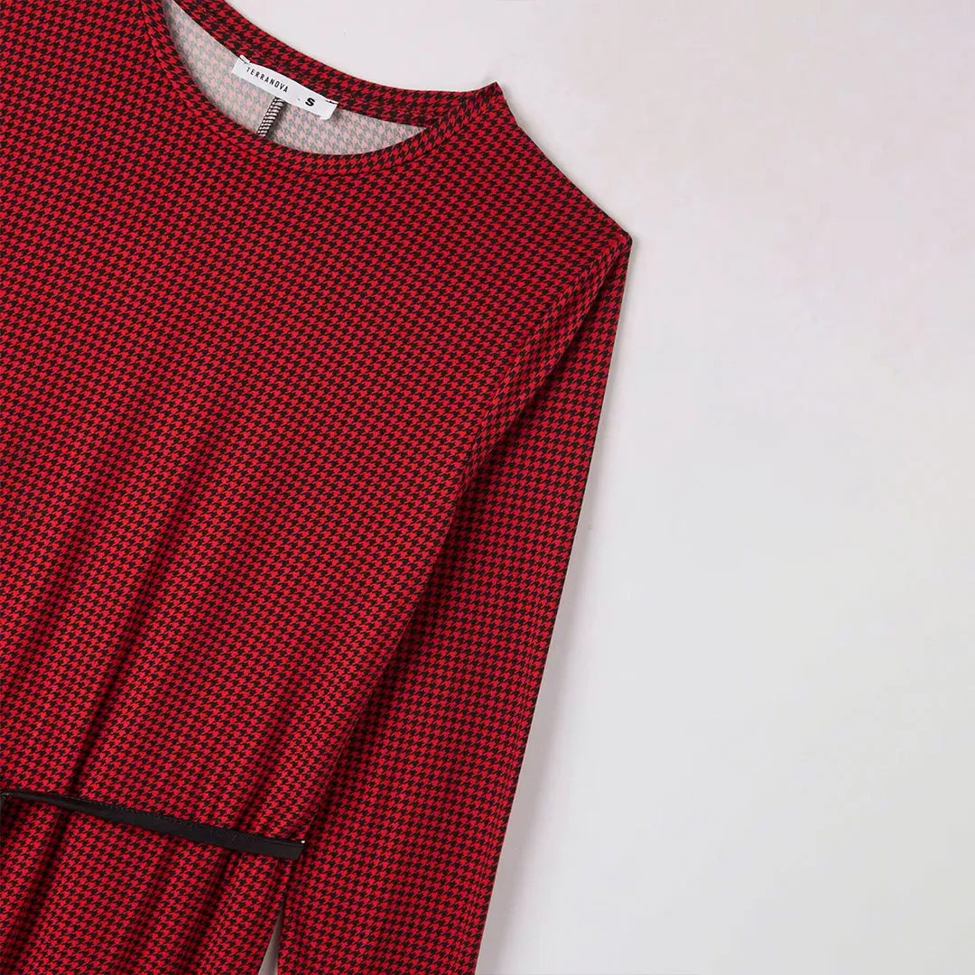 Crew Neck Dress