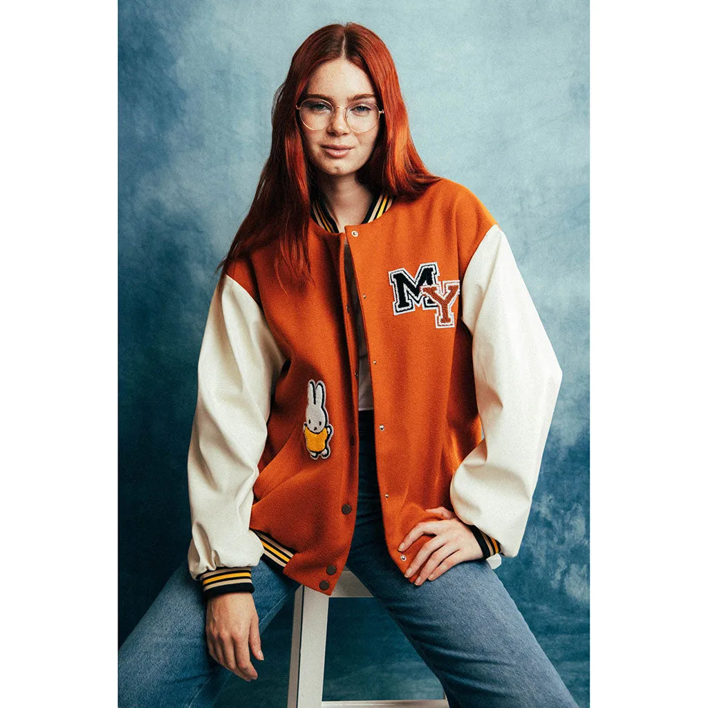 Daisy Street X Miffy Tufted Varsity Jacket