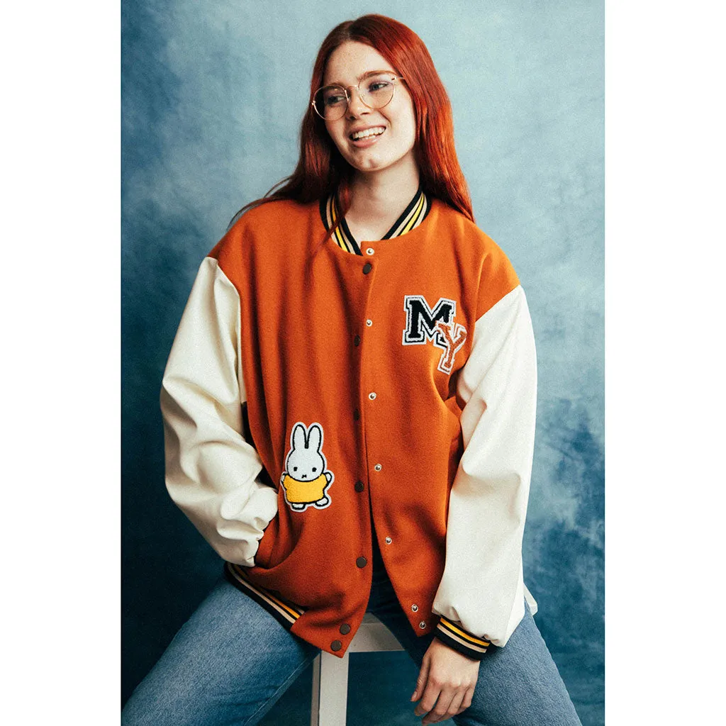 Daisy Street X Miffy Tufted Varsity Jacket