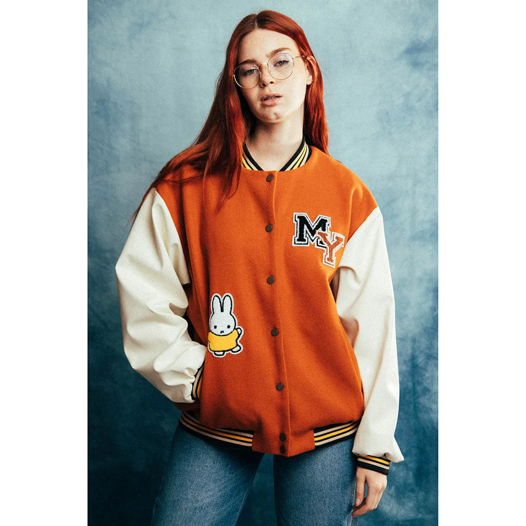 Daisy Street X Miffy Tufted Varsity Jacket