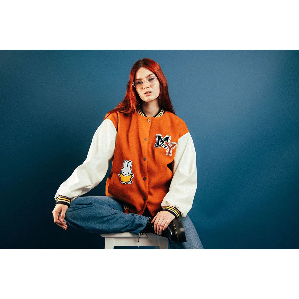 Daisy Street X Miffy Tufted Varsity Jacket