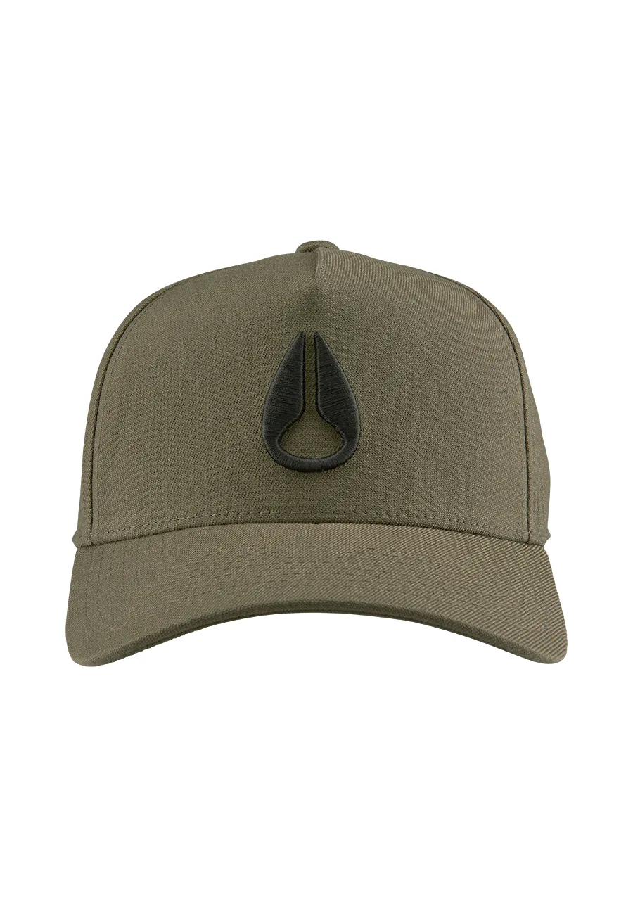 Deep Down Athletic Snapback - Olive / Black