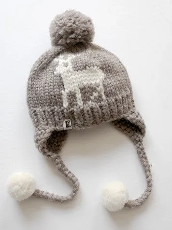 Deer Toque Pom - Natural