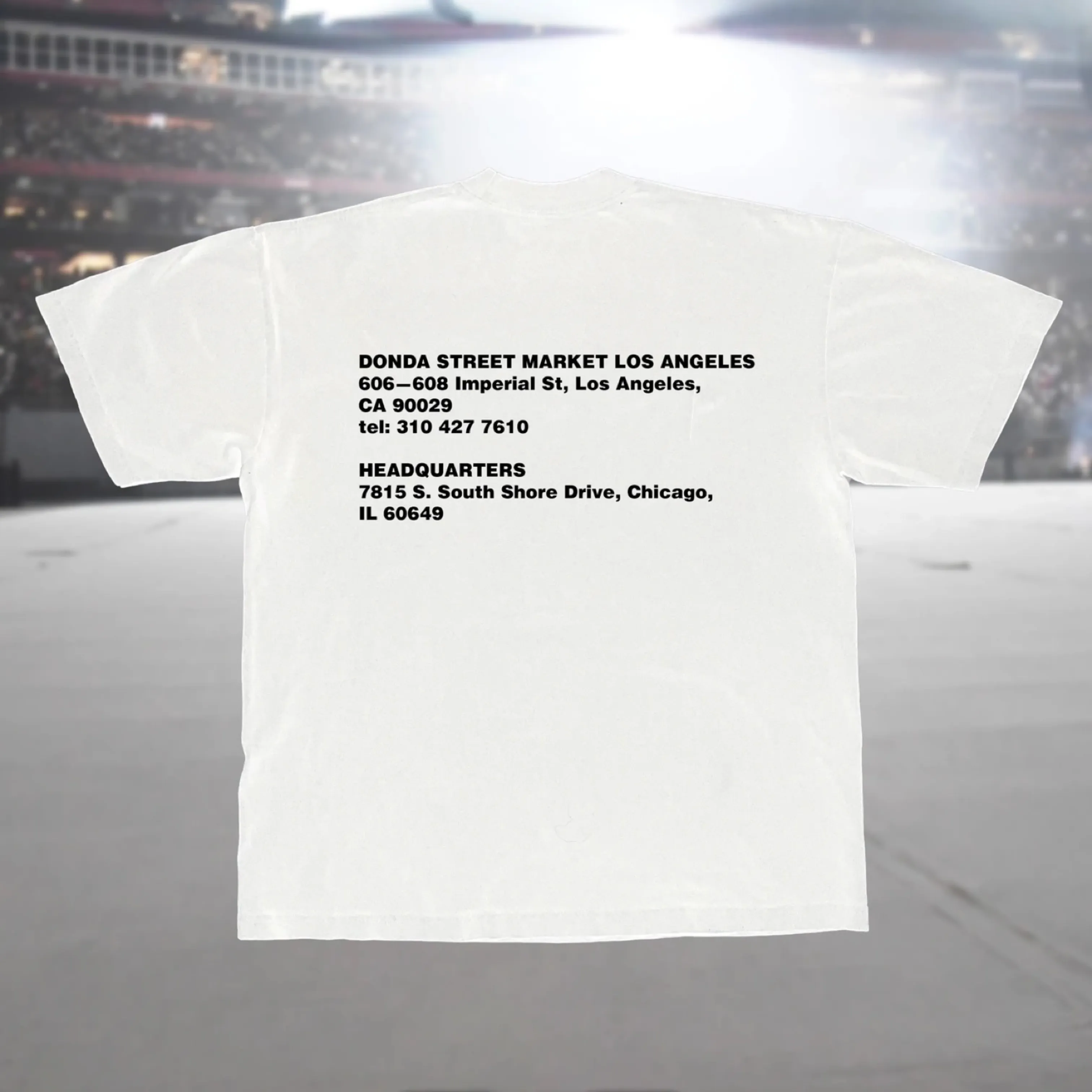 Donda Street Market Tee White (M)