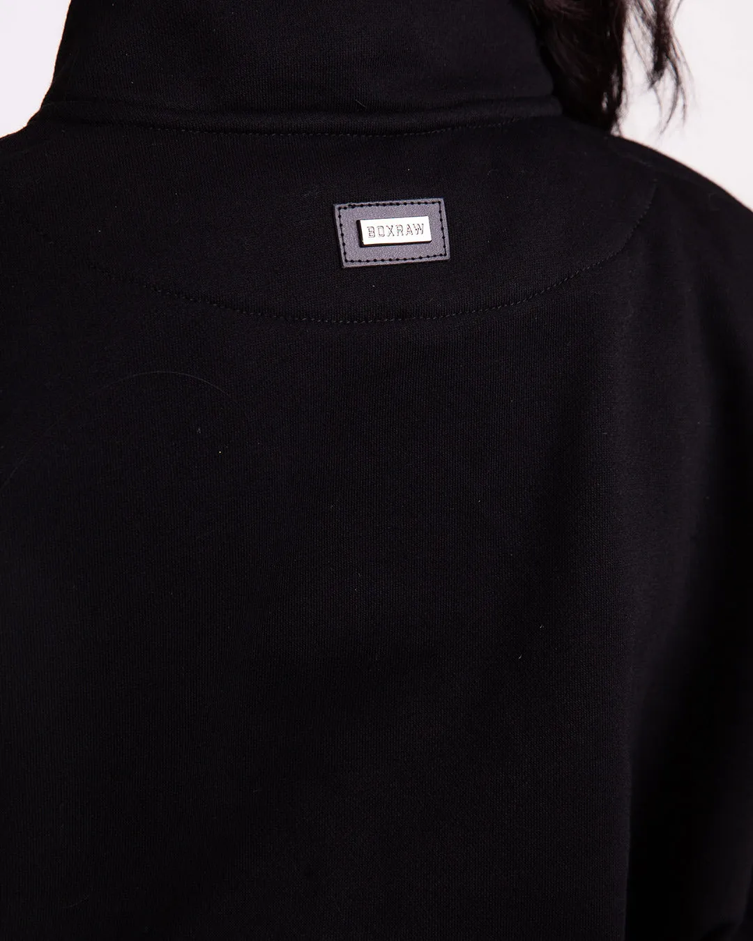 East Street 1/4 Zip - Black