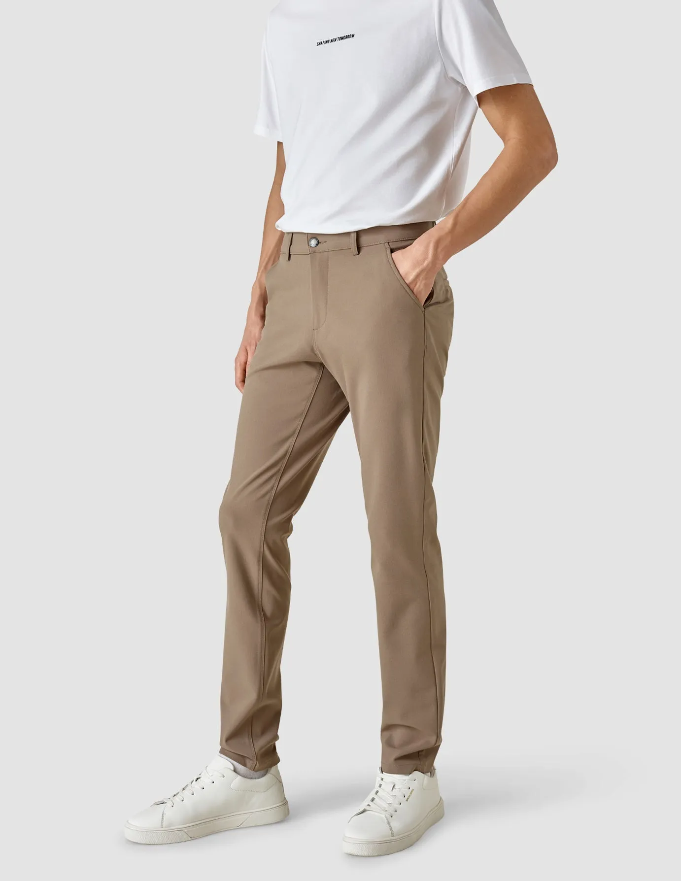 Essential Pants Slim Walnut