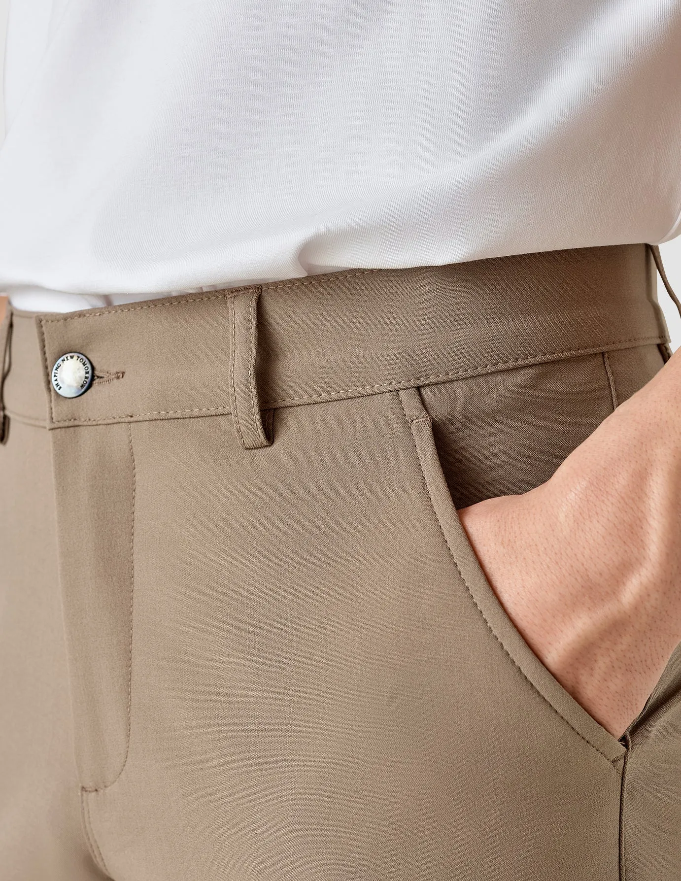 Essential Pants Slim Walnut