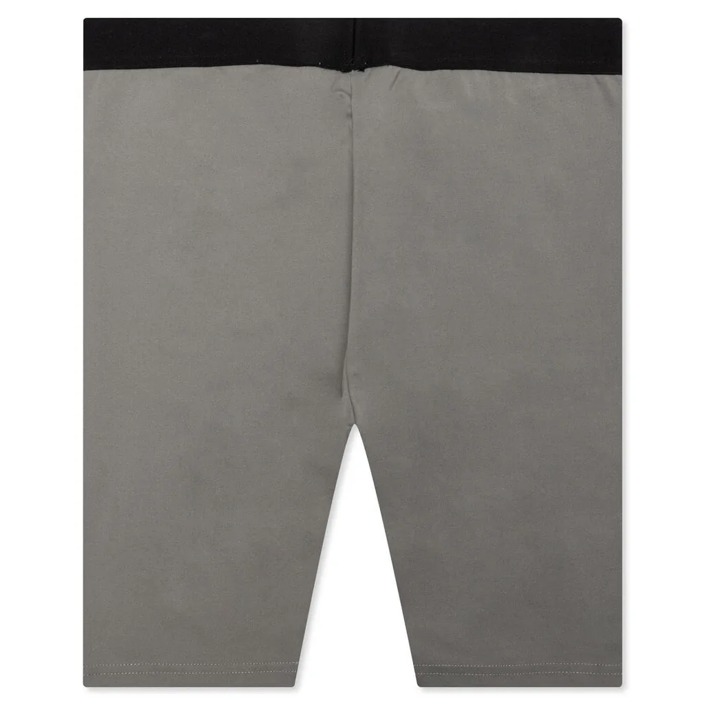 Essentials Athletic Biker Short - Charcoal