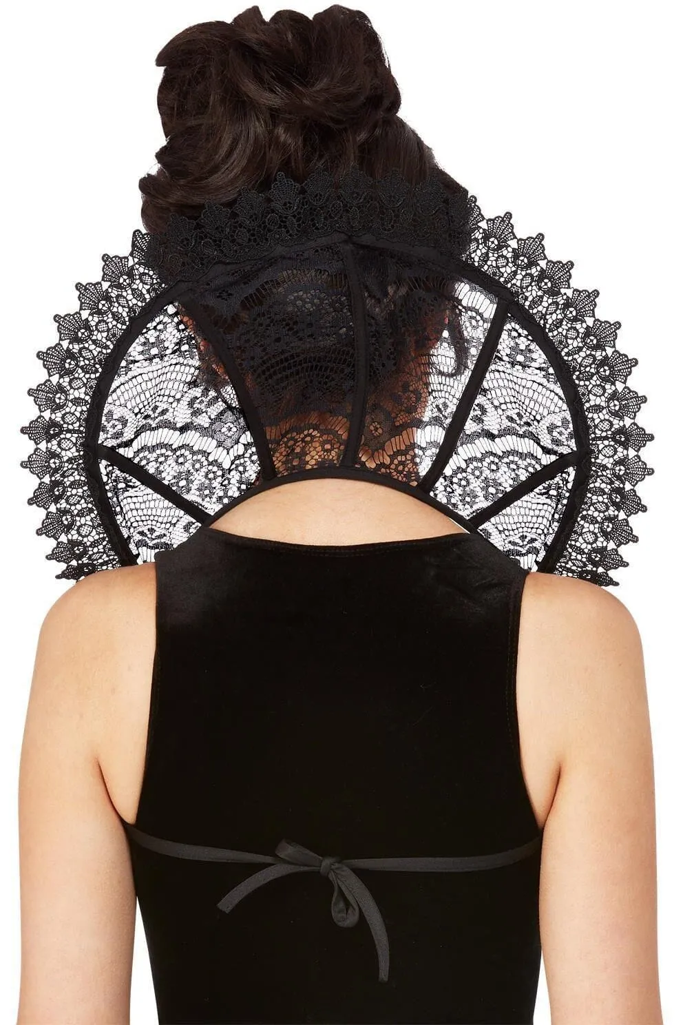 Fever Gothic Lace Stand Up Collar