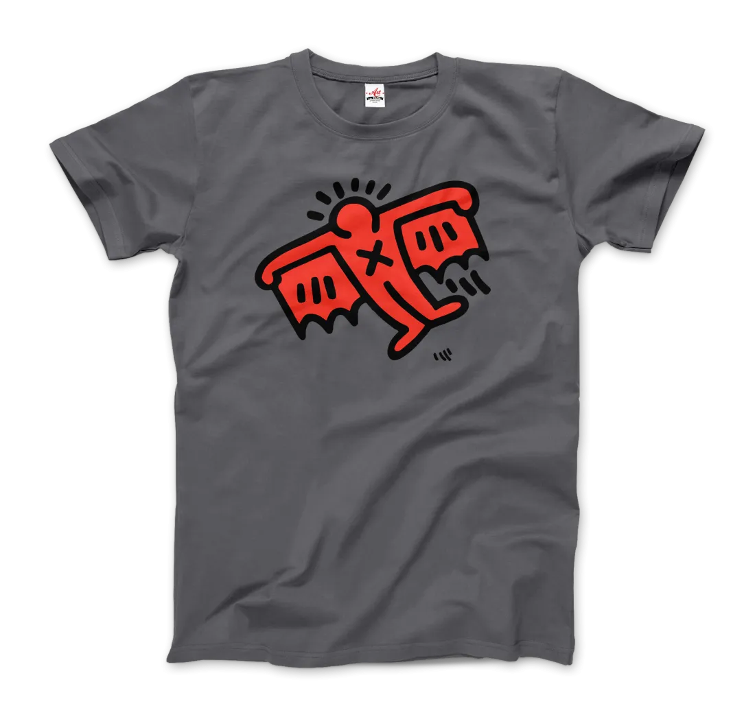 Flying Devil Icon, 1990 Street Art T-Shirt