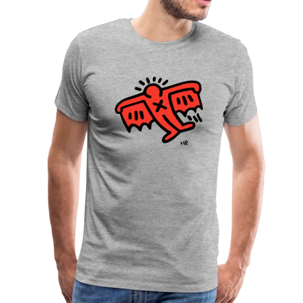 Flying Devil Icon, 1990 Street Art T-Shirt