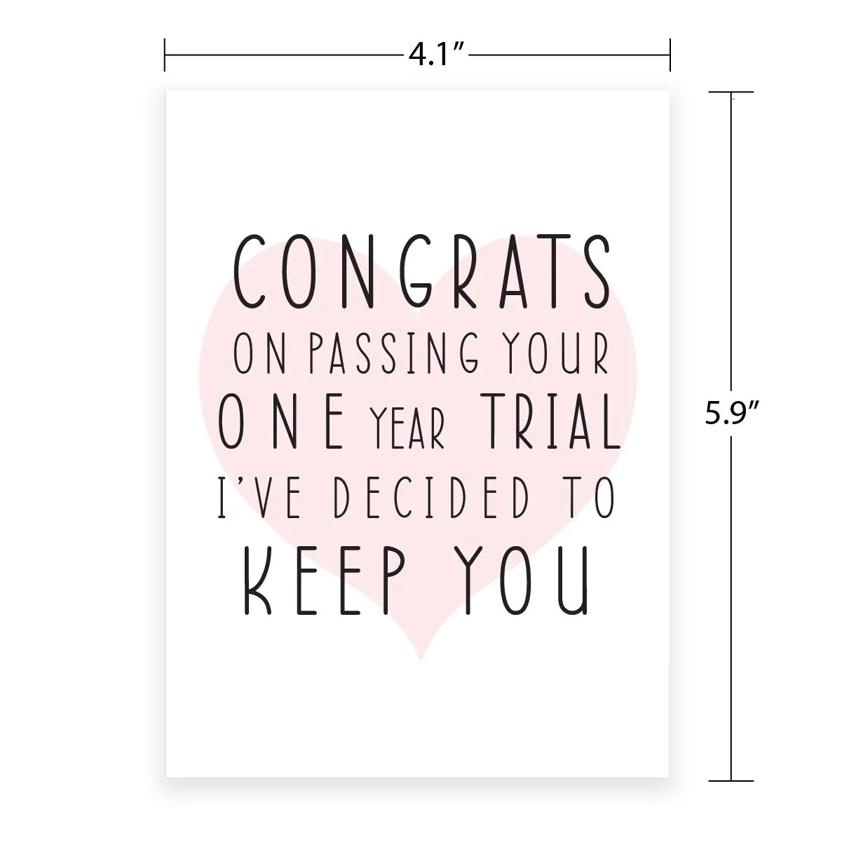 Funny Romantic Anniversary Greeting Card