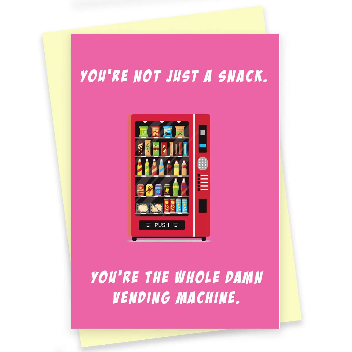 Funny Romantic Greeting Card