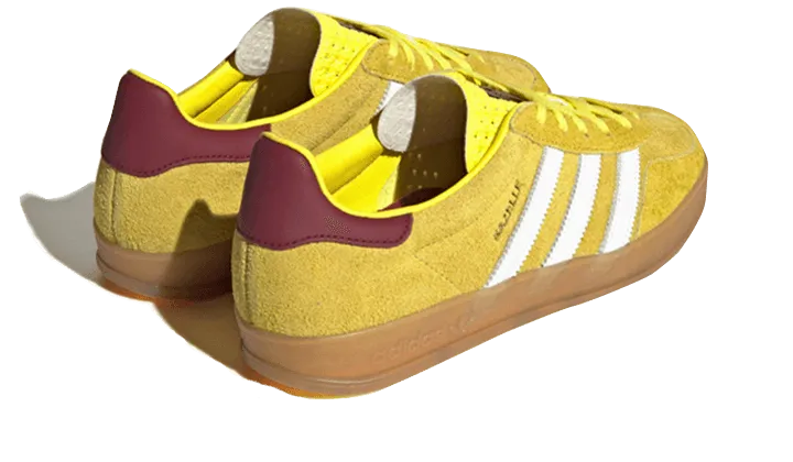 Gazelle Indoor Bright Yellow Burgundy