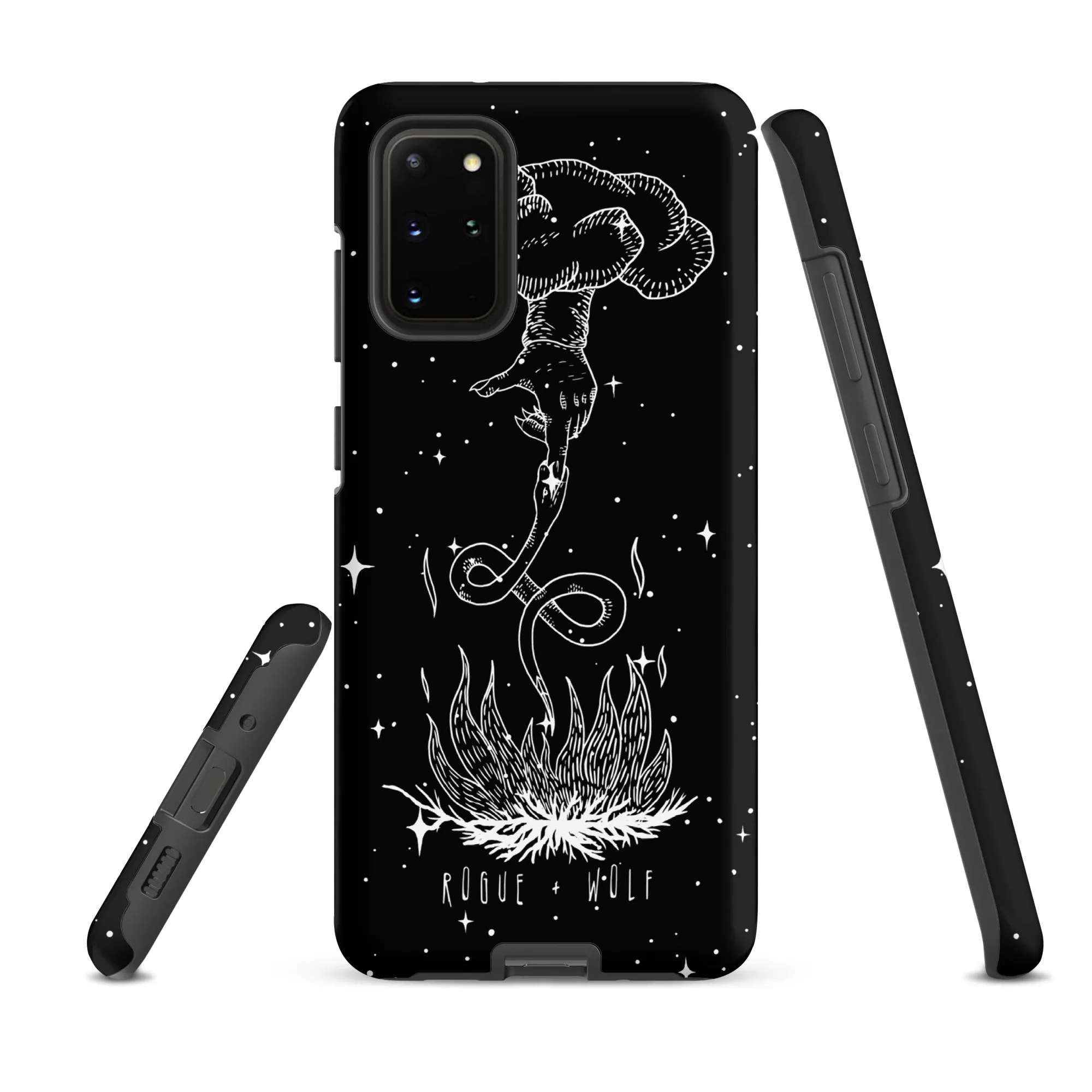 Godbane Tough Phone Case for Samsung - Shockproof Anti-scratch Witchy Goth Cover Cool Gothic Christmas Gift