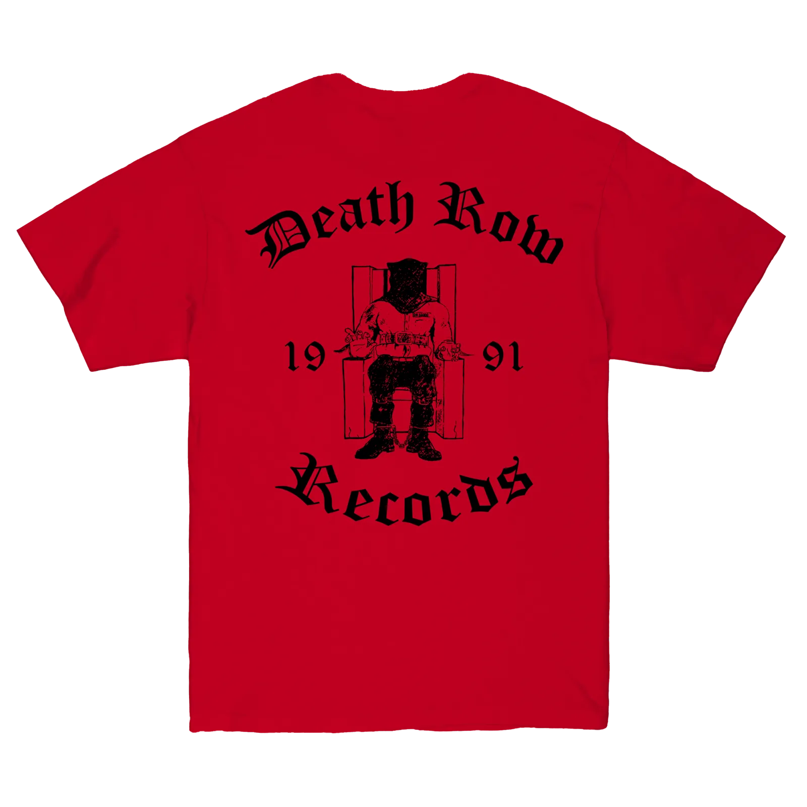 Gothic Death Row Chair Logo Tee